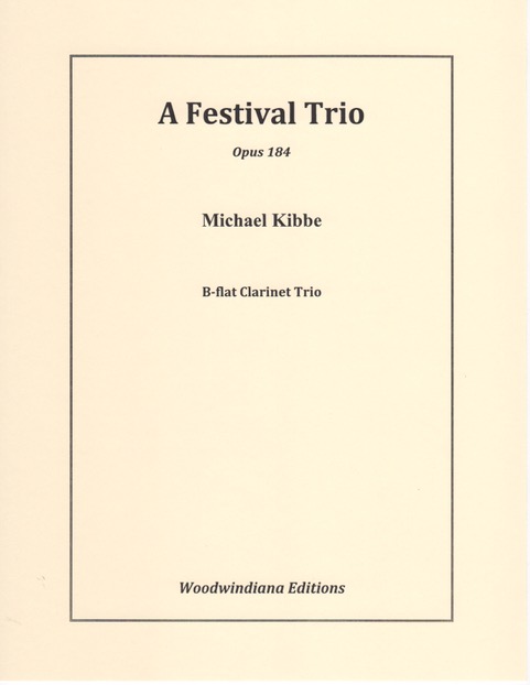 Michael Kibbe A Festival Trio (3 Bbs)